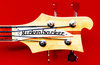 Dec 1972 Rickenbacker 4001/4 FL, Mapleglo: Headstock