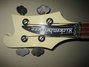 Sep 1976 Rickenbacker 4001/4 FL, White: Headstock