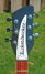 Jul 2007 Rickenbacker 360/6 , Grayglo: Headstock