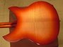 Sep 2004 Rickenbacker 330(LH)/6 , Fireglo: Body - Rear