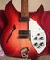 Rickenbacker 330/6 , Fireglo: Body - Front