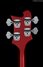 Rickenbacker 4003/4 S, Ruby: Headstock - Rear