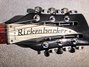 Rickenbacker 360/12 , Jetglo: Headstock