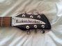 Rickenbacker 330/6 , Jetglo: Headstock