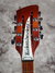 Rickenbacker 620/12 , Fireglo: Headstock