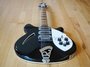 Rickenbacker 370/6 Mod, Jetglo: Neck - Rear