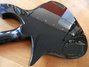 May 1965 Rickenbacker 450/6 Mod, Black: Body - Rear
