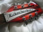 Rickenbacker 360/12 , Fireglo: Headstock