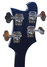 Rickenbacker 4003/4 , Midnightblue: Headstock - Rear