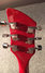 Rickenbacker 330/6 , Ruby: Headstock - Rear