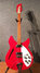 Rickenbacker 330/6 , Ruby: Full Instrument - Front