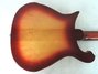 May 2001 Rickenbacker 620/6 , Fireglo: Body - Rear