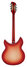 Rickenbacker 360/12 C63, Fireglo: Full Instrument - Rear