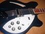 Rickenbacker 360/12 , Midnightblue: Close up - Free2