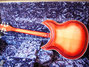 Rickenbacker 381/6 V69, Fireglo: Full Instrument - Rear