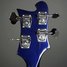 Rickenbacker 4003/4 , Midnightblue: Headstock - Rear
