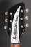 Rickenbacker 1997/6 f hole, Jetglo: Headstock