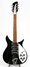 Rickenbacker 320/6 f hole, Jetglo: Full Instrument - Front