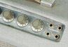 Dec 1960 Rickenbacker B-16/amp Head and Cab, Silver: Body - Rear
