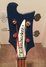 Rickenbacker 4001/4 , Azureglo: Headstock