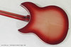 Nov 1995 Rickenbacker 360/6 V64, Fireglo: Body - Rear
