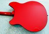 May 1990 Rickenbacker 360/6 BH BT, Red: Body - Rear