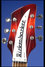 Rickenbacker 365/6 F, Fireglo: Headstock