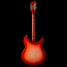 Rickenbacker 330/12 , Fireglo: Full Instrument - Rear