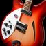 Rickenbacker 360/6 , Fireglo: Close up - Free