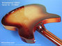 Rickenbacker 330/6 , Fireglo: Neck - Rear
