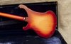 Aug 1988 Rickenbacker 4001/4 V63, Fireglo: Body - Rear