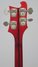 Rickenbacker 4001/4 , Burgundy: Headstock - Rear