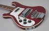 Rickenbacker 4001/4 , Burgundy: Close up - Free