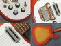 Rickenbacker 420/6 Mod, Fireglo: Close up - Free