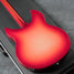 Mar 2016 Rickenbacker 330/6 , Fireglo: Body - Rear