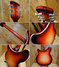 Rickenbacker 360/6 , Fireglo: Close up - Free2