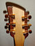 Rickenbacker 650/6 Sierra, Natural Walnut: Headstock - Rear