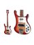Rickenbacker 4003/4 , Fireglo: Body - Front