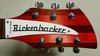 Rickenbacker 330/6 , Fireglo: Headstock