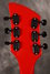 Rickenbacker 620/6 BH BT, Red: Headstock - Rear