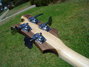 Rickenbacker 4003/4 , Natural Walnut: Headstock - Rear
