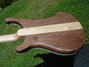Feb 2016 Rickenbacker 4003/4 , Natural Walnut: Body - Rear