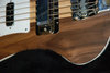 Rickenbacker 4003/4 Mod, Natural Walnut: Close up - Free