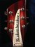 Rickenbacker 330/6 , Fireglo: Headstock