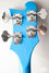 Rickenbacker 4003/4 Refin, Blue: Headstock - Rear