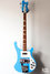 Rickenbacker 4003/4 Refin, Blue: Full Instrument - Front
