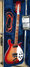 Rickenbacker 620/12 , Fireglo: Full Instrument - Front