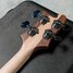 Rickenbacker 4003/4 S, Natural Walnut: Headstock - Rear