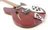 Rickenbacker 330/6 Mod, Burgundy: Close up - Free