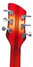 Rickenbacker 330/6 , Fireglo: Headstock - Rear